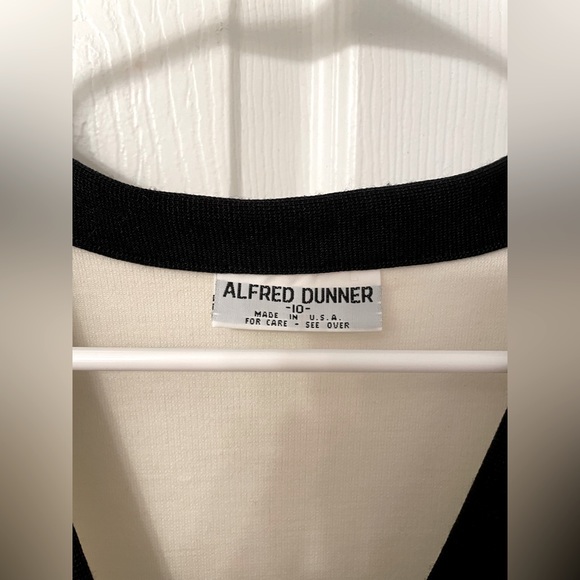 VINTAGE ALFRED DUNNER BUTTON DOWN LIGHT BLAZER / CARDIGAN - Picture 4 of 6